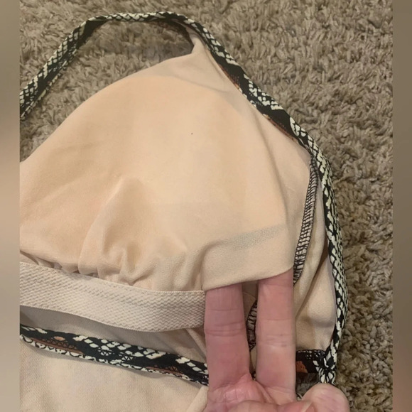 Kona Sol Animal Print Snake One Piece Bathing Suit NEW size Medium - Picture 7 of 7